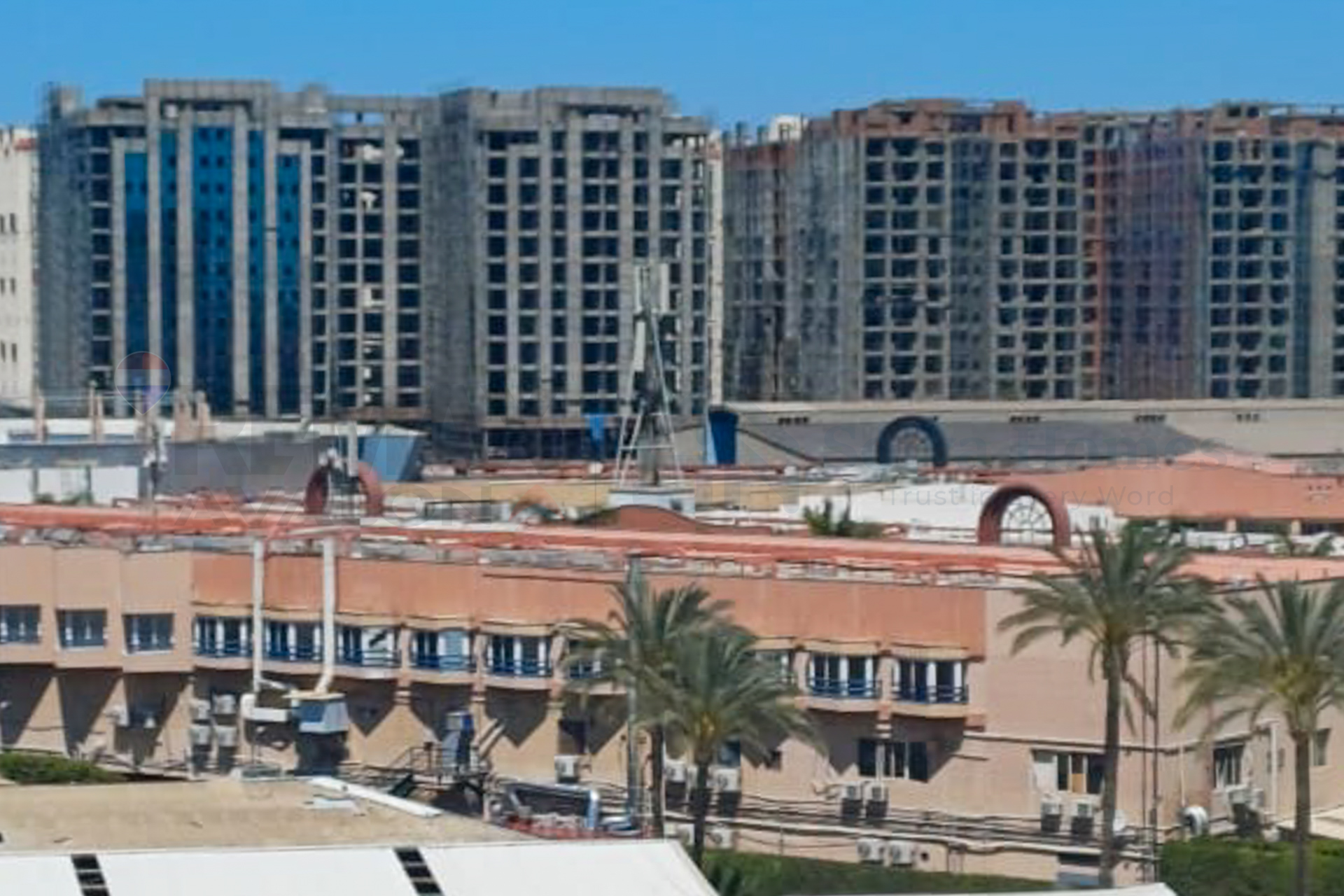 شقة للإيجار مطلاتها مفتوحة في سموحة (كومباوند جرين تاورز) شقة للإيجار مطلاتها مفتوحة في سموحة (كومباوند جرين تاورز)